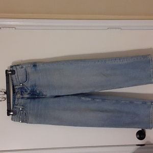 Free Assembly crop wide straight jeans